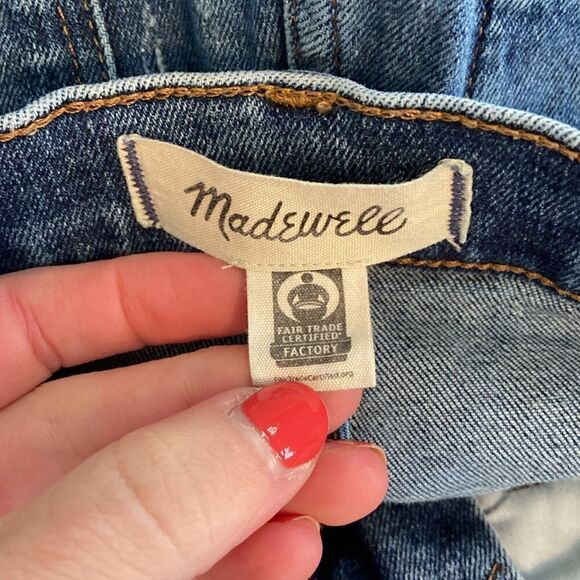 Madewell Medium Wash High Rise Cali Demi Boot Jeans Size 27 - Picture 9 of 11